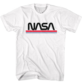 Nasa-Nasa Rwb Worm-White Adult S/S T-Shirt - White