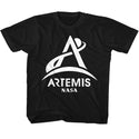 Nasa Nasa Artemis One Color Light Youth T-Shirts