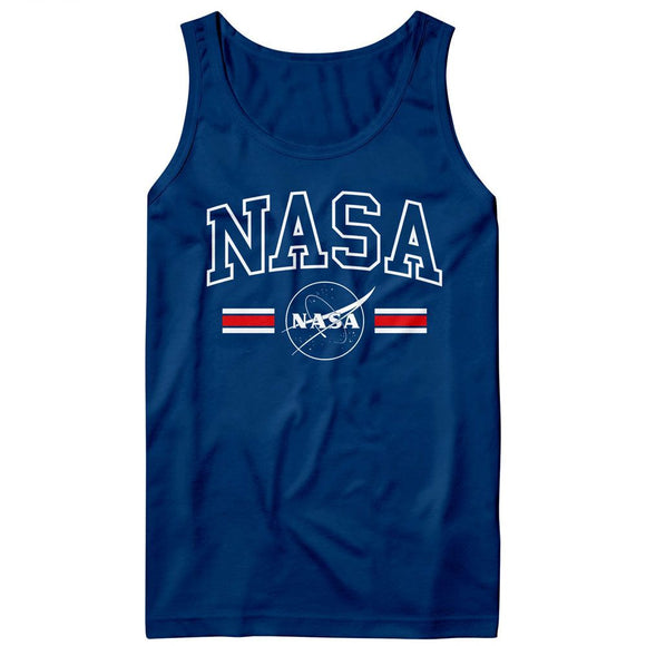 Nasa-Nasa Stripes-Royal Adult Tank-S - Royal