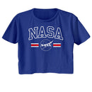 Nasa-Nasa Stripes-Royal Ladies S/S Festival Cali Crop-S - Royal