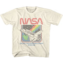 Nasa-Nasa Rainbow Sts-Natural Youth S/S T-Shirt (7-8) - Natural