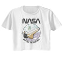 Nasa-Nasa Explore The Universe-White Ladies Festival Cali Crop-S - White