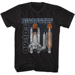 Nasa Nasa Discovery Ov 103 Adult T-Shirts