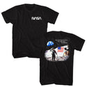Nasa Nasa Moon Landing Flag Adult T-Shirts