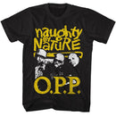 NAUGHTY BY NATURE OPP 2 COLOR S T-Shirt in Black