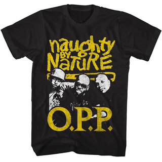 Naughty By Nature Naughty By Nature Opp 2 Color Adult T-Shirts