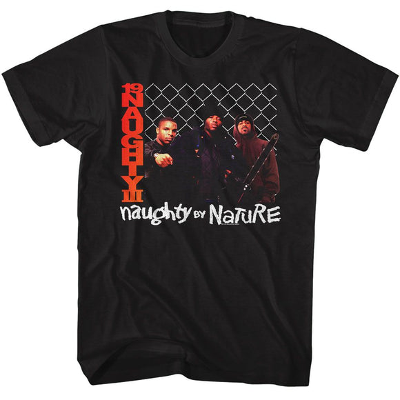 NAUGHTY BY NATURE CHAINLINK S T-Shirt in Black