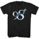 98 DEGREES PLATINUM LOGO S T-Shirt in Black