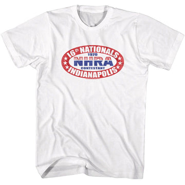 NHRA 16TH NATIONALS S T-Shirt in White