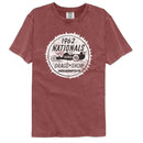 NHRA 62 NATIONALS COMFORT COLOR S T-Shirt in Brick