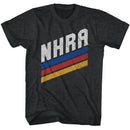 NHRA BARS S T-Shirt in Black Heather