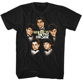 NEW KIDS ON THE BLOCK NKOTB SUIT PICTURES S T-Shirt in Black