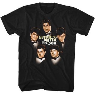 NEW KIDS ON THE BLOCK NKOTB SUIT PICTURES S T-Shirt in Black