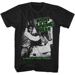 Night Of The Living Dead Notld Total Terror Adult T-Shirts