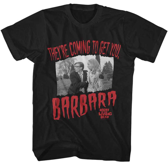 NIGHT OF THE LIVING DEAD NOTLD THEYRE COMING S T-Shirt in Black