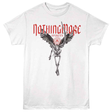 NOTHING MORE SPIRITS S T-Shirt in White