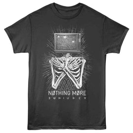 NOTHING MORE TV HEAD S T-Shirt in Smoke