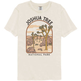 NATIONAL PARKS NPCA JOSHUA TREE ARCH ILLUSTRATION COMFORT T-Shirt in Ivory
