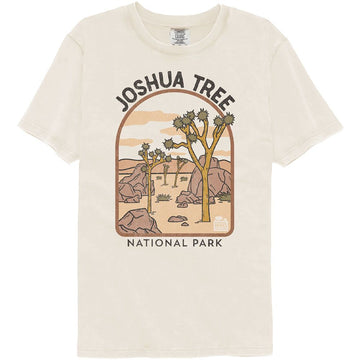 NATIONAL PARKS NPCA JOSHUA TREE ARCH ILLUSTRATION COMFORT T-Shirt in Ivory