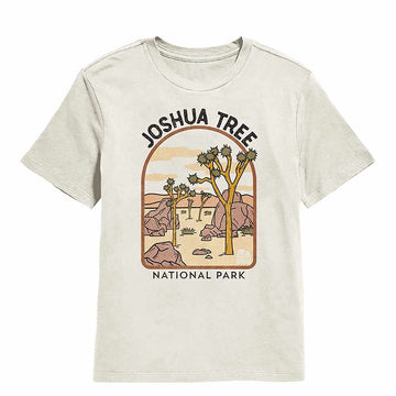 National Parks Joshua Tree Arch Illustration Natural Youth T-Shirt