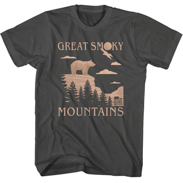 NATIONAL PARKS NPCA GREAT SMOKY MOUNTAINS S T-Shirt in Smoke