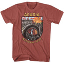 NATIONAL PARKS NPCA ACADIA S T-Shirt in Terracotta