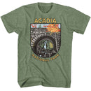 NATIONAL PARKS NPCA ACADIA S T-Shirt in Military Green Heather