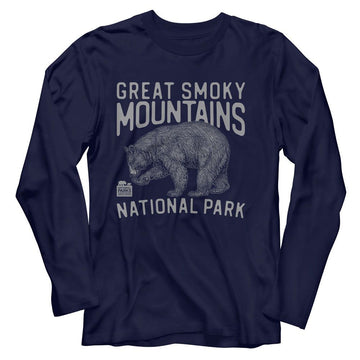 NATIONAL PARKS NPCA SMNP 1940 L/S S T-Shirt in NAVY