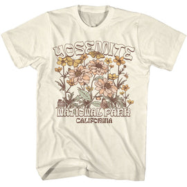 NATIONAL PARKS NPCA YOSEMITE FLORAL S T-Shirt in Natural