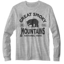 NATIONAL PARKS NPCA SMOKY MOUNTAINS EST 1926 L/S S T-Shirt in GRAY Heather