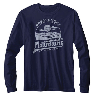 NATIONAL PARKS NPCA SMOKY MT MONO L/S S T-Shirt in NAVY