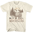 NATIONAL PARKS NPCA BEAR AND MOUNTAINS S T-Shirt in Natural