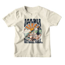 NATIONAL PARKS NPCA ACADIA COLORFUL SUN YOUTH XS 5 6 T-Shirt in Natural