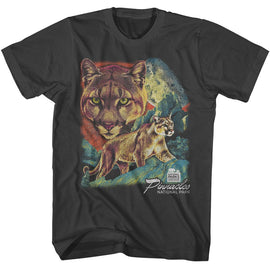 NATIONAL PARKS NPCA PINNACLES NP MOUNTAIN LION S T-Shirt in Smoke