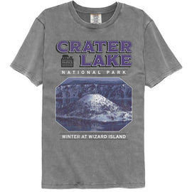 NATIONAL PARKS NPCA CRATER LAKE TABLETOP COMFORT COLOR S T-Shirt in GRAY