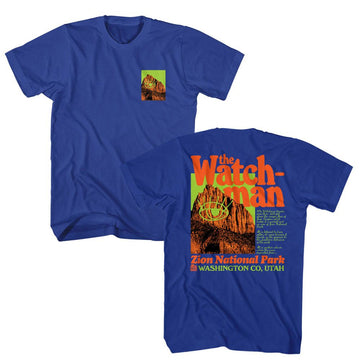 NATIONAL PARKS NPCA THE WATCHMAN S ***F&B*** T-Shirt in Royal