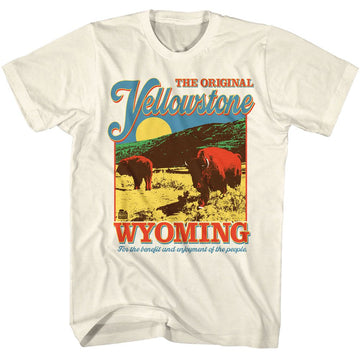 NATIONAL PARKS NPCA OG YELLOWSTONE S T-Shirt in Natural