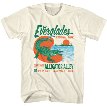 NATIONAL PARKS NPCA ALLIGATOR ALLEY S T-Shirt in Natural
