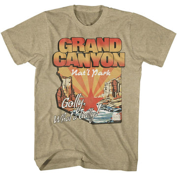 NATIONAL PARKS NPCA WHAT A GULLY GRAND CANYON S T-Shirt in Khaki Heather