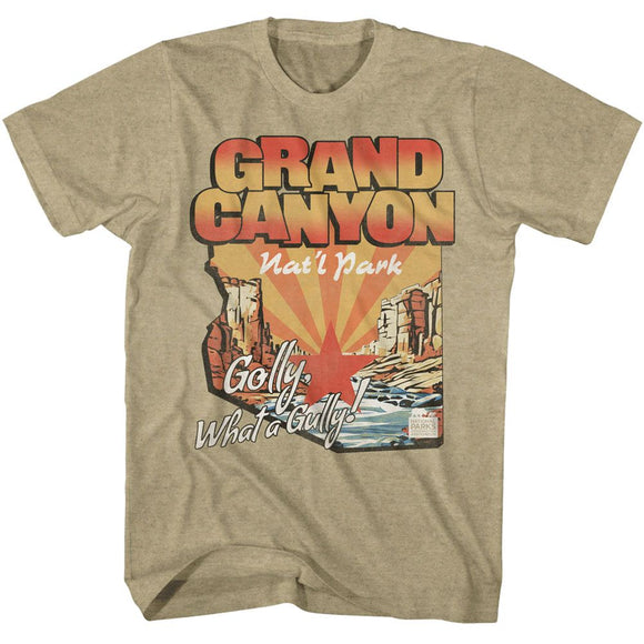 NATIONAL PARKS NPCA WHAT A GULLY GRAND CANYON S T-Shirt in Khaki Heather