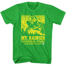 NATIONAL PARKS NPCA MT RANIER VINTAGE S T-Shirt in Kelly