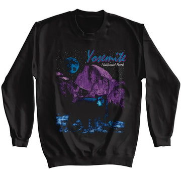 NATIONAL PARKS NPCA YOSEMITE 1992 L/S S T-Shirt in Black