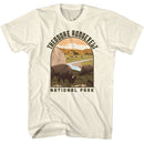 NATIONAL PARKS NPCA THEODORE ROOSEVELT LANDSCAPE SHAPE S T-Shirt in Natural