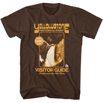 NATIONAL PARKS NPCA YELLOWSTONE 72 S T-Shirt in DARK Chocolate