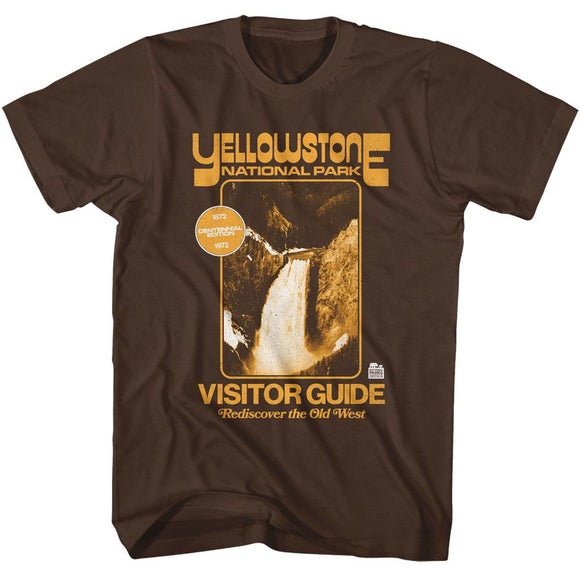 NATIONAL PARKS NPCA YELLOWSTONE 72 S T-Shirt in DARK Chocolate