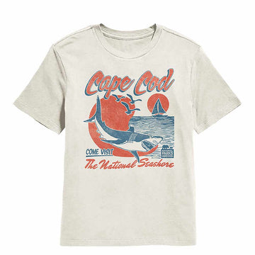 National Parks National Seashore Shark Natural Youth T-Shirt