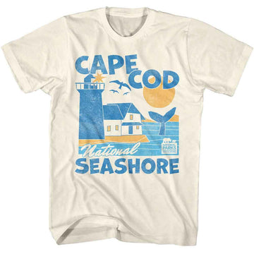 NATIONAL PARKS NPCA CAPE COD NATIONAL SEASHORE S T-Shirt in Natural