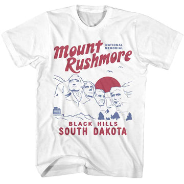 NATIONAL PARKS NPCA MOUNT RUSHMORE S T-Shirt in White