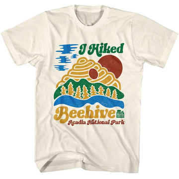 NATIONAL PARKS NPCA BEEHIVE TRAIL ACADIA S T-Shirt in Natural