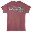 NATIONAL PARKS NPCA SMOKY MOUNTAIN RETRO S T-Shirt in Rouge